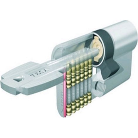 Cilindro seg 30x40mm t65d3040l lat seguridad t60d tesa
