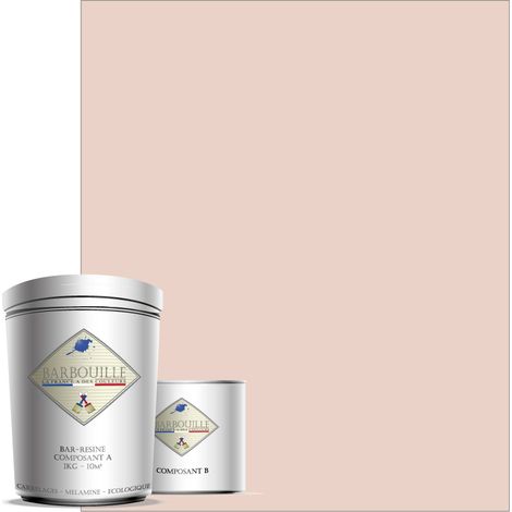 Peinture résine époxy 0,75L MAT 10m² Rose Poudré Jésus (1/3)