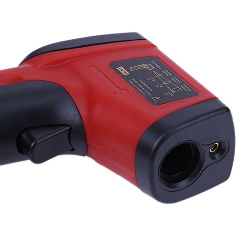 Thermomètre infrarouge numérique Laser pistolet de température industriel sans contact avec rétro-éclairage -50-380 °C (PAS pour les humains) Batterie non incluse (1/5)