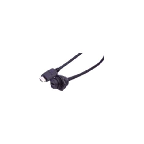 Connecteur USB type C 3.1 USB-C Femelle RS PRO ports, Montage panneau, Droit ( Prix pour 1 )