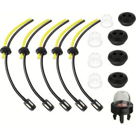 Filtre de RéServoir Tuyau Carburant Remplacement pour DéBroussailleuse, TronçOnneuse, Conduite