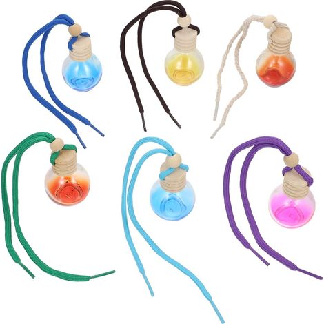 de parfum pour voiture 12 ml lot de 6 pots en verre