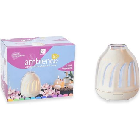 Diffusore elettrico di fragranza aromi oli essenziali con led rgb per ambienti
