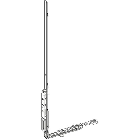 Roto Stulpflügelgetriebe NX - KSR Standard konstant L 445mm, Stahl verzinkt