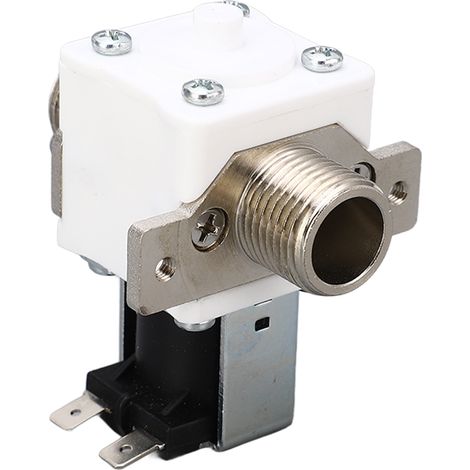 Soupape électromagnétique pour chauffe-eau, laiton, boîtier PC, étanchéité fiable, G1/2, 12V CC (1/5)
