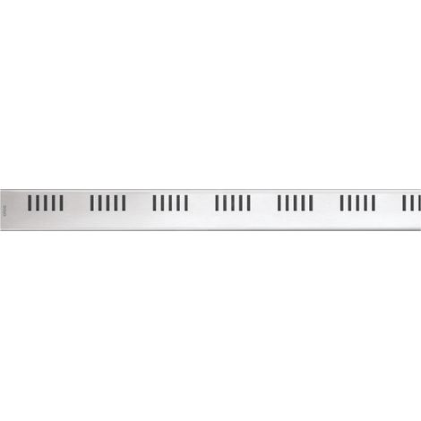 Grille de drainage linéaire en acier inoxydable poli AISI 304, classe K3, 300 kg (1/3)