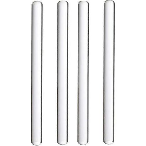 Lot de 4 rouleaux à pâtisserie en acrylique de 16,5 cm (6,5 pouces) pour gâteaux, nouilles et décorations de pâtisserie. (1/5)