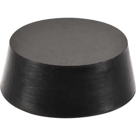 Bouchon Conique Caoutchouc 58mm à 68mm Solide Noir pour Bouchons, Liège Bouchon d'égout tuyau d'eau Bouchons pour instruments expérimentaux (1/5)