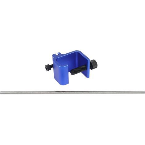 Allineatore catena per moto ad alte prestazioni - Lega di alluminio - Blu professionale - Precisione perfetta - Motocross/Strada/Enduro (1/4)