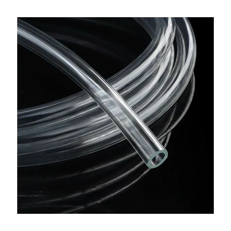 Tuyau d'huile flexible en TPU transparent (diamètre intérieur 4 mm x diamètre extérieur 6 mm) pour moto et voiture. Tuyau d'essence résistant à l'huile.