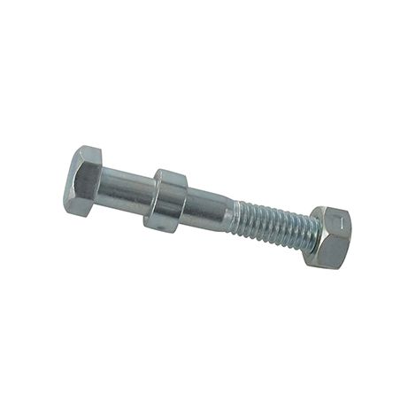 Axe/tuerca di sicurezza adattabile per spazzaneve Noma - Lunghezza: 50,8mm, ø: 8mm. Sostituisce origine: 3944, 235