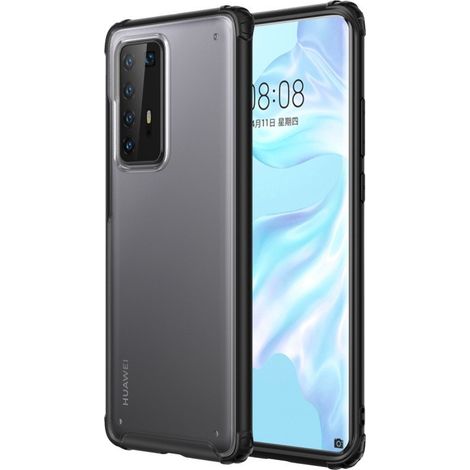Coque Fusion pour Huawei P40 Pro, cadre transparent/noir (1/4)