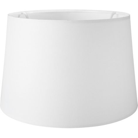 Stehlampe aus weißem Stoff 38x24,5 cm