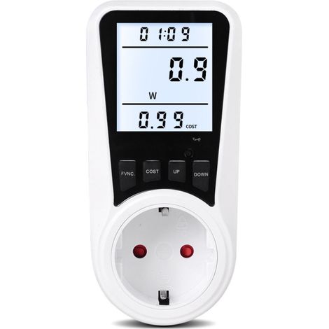 DDS109L Digitaler Energiezähler: Wattmeter, Überwachungsgerät, misst elektrische Leistung (Wattstunden) und elektrische Energie (kWh). (1/5)