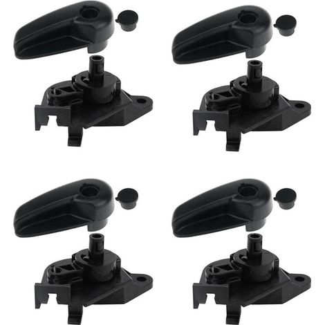 Quattro aste e staffe di montaggio per le maniglie di apertura del cofano di Ford Fusion/Mondeo e MKZ (2013-2016): DS7Z-99042C74-A DS7Z-16B626-C