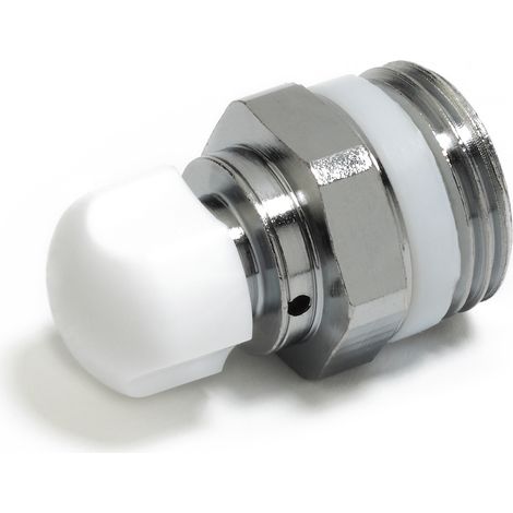 Valvolina manuale di sfogo aria radiatori Giacomini R66A 1/8" (1/2)