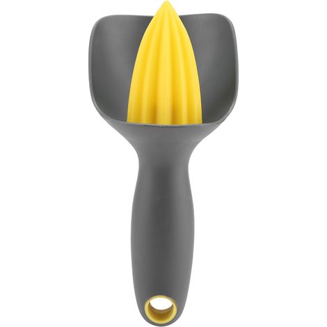 Presse-citron manuel ergonomique mini pour citron, lime et orange (Noir)