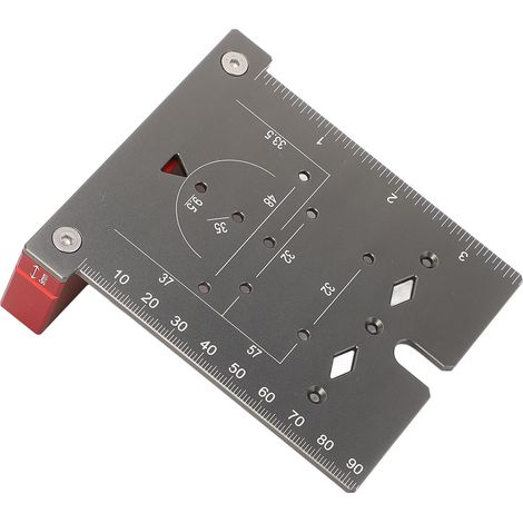 35-mm-Lochsägen-Set für Scharniere, 3-in-1-Handwerkzeug, Bohr- und Befestigungsvorrichtung, Montageplatte, Holzbearbeitungsbohrer, Montagesatz. (1/5)