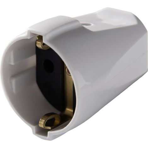 Connettore elettrico Kaiser 544OTGR presa femmina grigio 250 volt