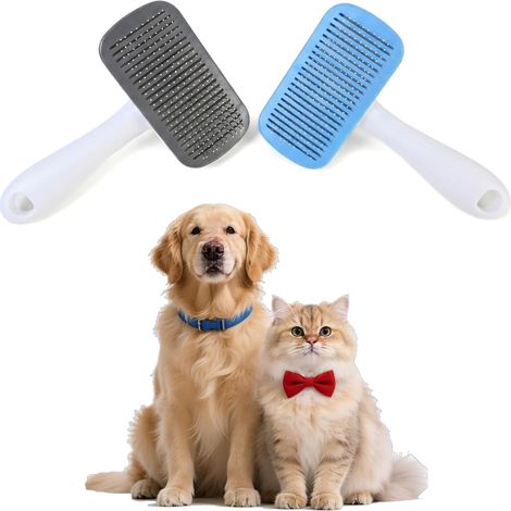 Brosse pour Chien et Chat, 2 Pièces (1/5)