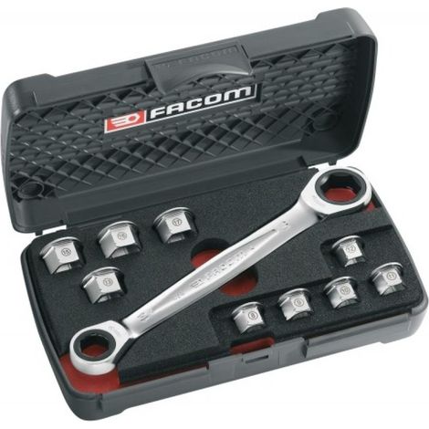 Coffret de clés à cliquet traversantes 1/2" - 461.J1 - FACOM