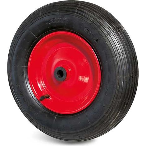 Roue gonflable flasque acier