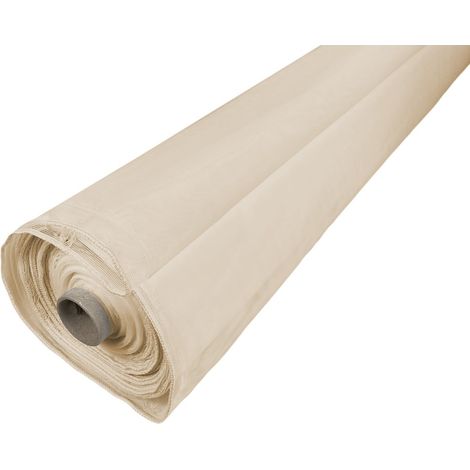 TESSUTO zanzariera A METRO MARQUISETTE tinta unita PIOMBATA altezza cm. 300 Beige
