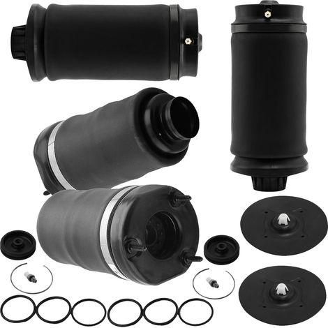 4x Bolsas De Resorte Suspensión De Aire para Mercedes ML/GL W164 X164 1643200725 (1/5)