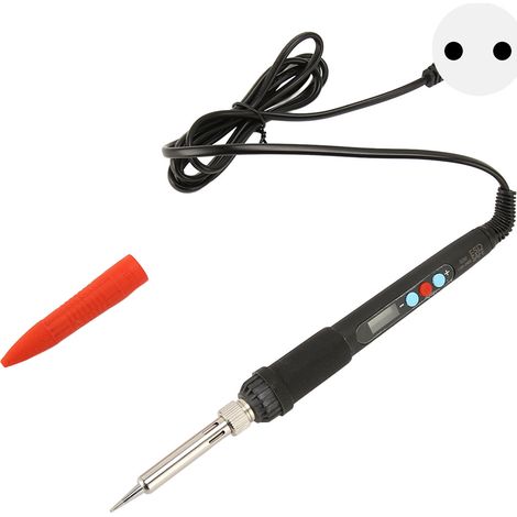 Kit de fer à souder numérique universel avec écran LCD pour accessoires d'imprimante 3D, 110-240 V, tête de soudage à chaud, prise UE. (1/5)