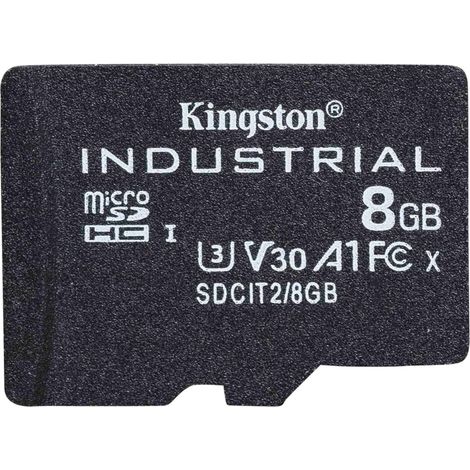 Kingston Technology Industrial 8 GB MicroSDHC UHS-I Classe 10 (1/3)
