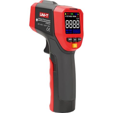 Infrarot-Berührungsthermometer -32 A +420ºc Pyrometer Ut301a+ Ut301a