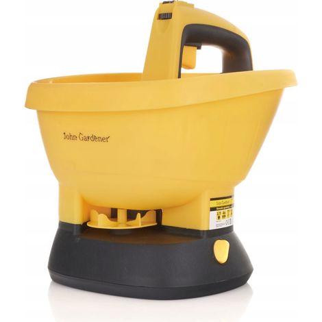 Batteriebetriebener Gartensamenstreuer Dünger 2,7 l John Gardener