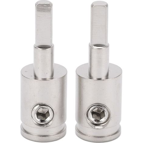 Réducteur de câble audio 2 pièces 4GA vers 8GA pour amplificateur, laiton nickelé (1/5)