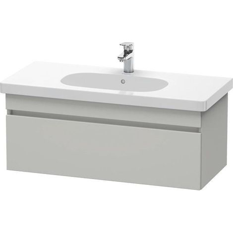Sous-vasque pour lavabo DURASTYLE 453x1000x398mm chêne noir / blanc mat