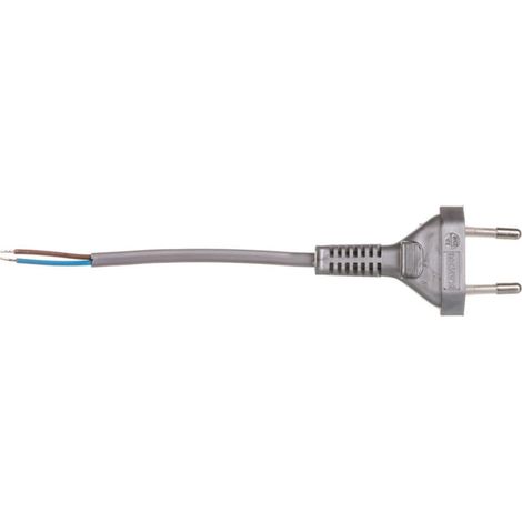 Cavo di collegamento senza interruttore 190 cm argento SP-190/2X0.5/-SRB YNS10000439