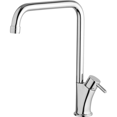 Mezclador de fregadero con caño giratorio 360° Mamoli Banana Slim 720300000001  Cromo
