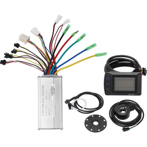 Contrôleur universel 36V 48V 22A pour vélo électrique moteur 500W avec écran OMTM3 (1/5)