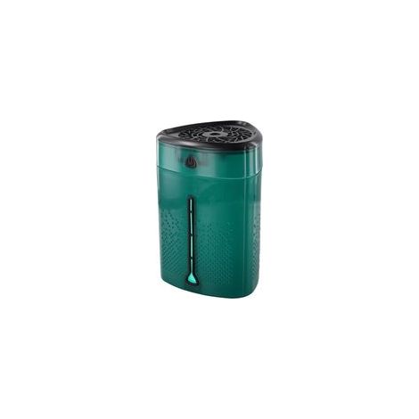 Humidificateur USB portable de 1000 ml pour la maison et les voyages, fonctionnement silencieux avec arrêt automatique, 4 niveaux de brume, lumière ambiante colorée, design triangulaire (1/4)