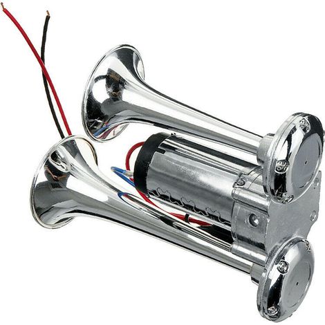 Haut-parleur électrique pour klaxon de voiture, 150db, double trompette, Air 12V, avec relais pour bateau et camion.