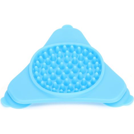 Bol de léchage mural en silicone pour chien - Distributeur de nourriture lent anti-gloutonnerie (1/5)