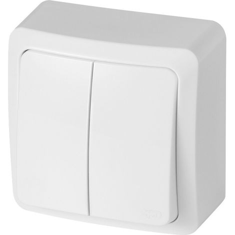 Kanlux Applique étanche E27 Milo 7040T - Gris - 60W - Intérieur/Extérieur - IP54 (1/2)
