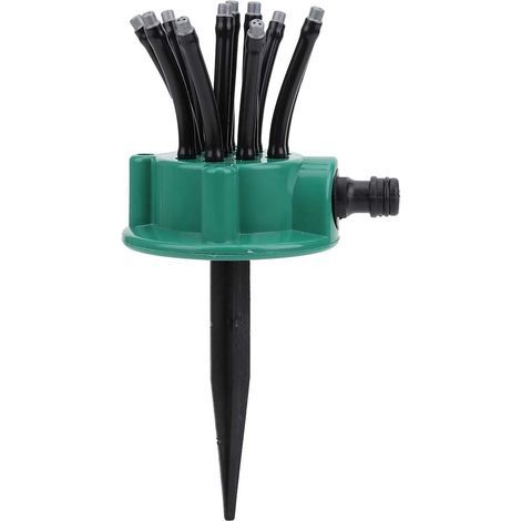 Arroseur de Gazon Multi-têtes Rotatif à 360 degrés pour Jardin, arroseur Automatique Multi-têtes pour l'irrigation agricole et Les Grandes pelouses (1/5)