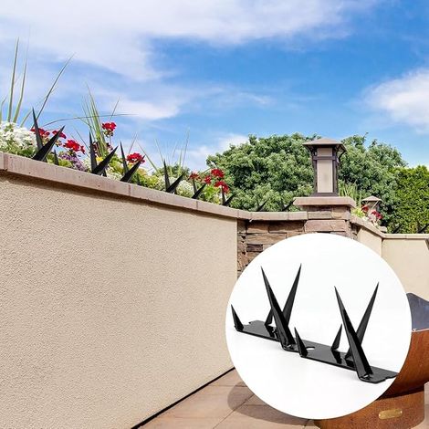 Building Supplies Metal Security Fence Spikes 39 x 10cm Anti Climb Spikes (1/5)