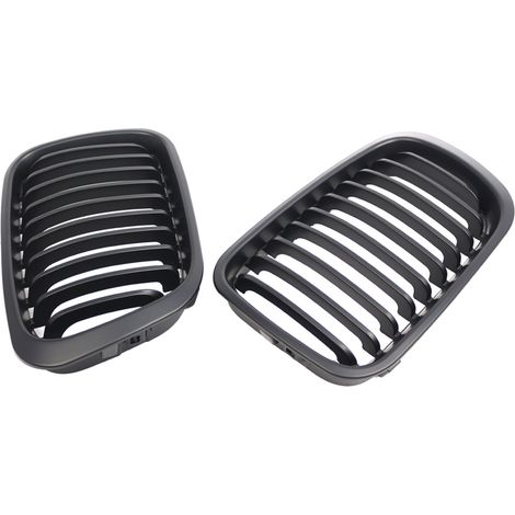 GARRYFIZH Calandre avant noire mate pour BMW E46 Série 3 4 portes 1998-2001 (1/5)