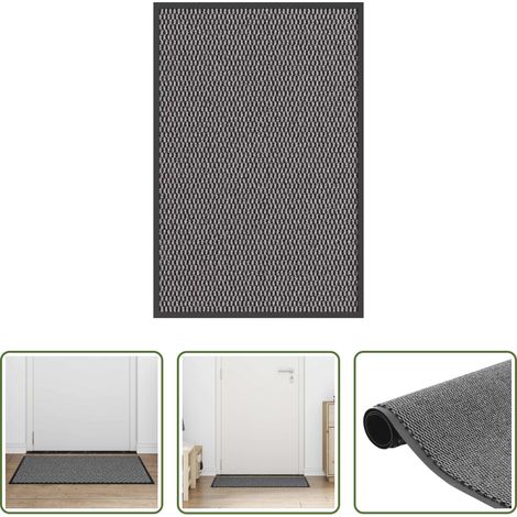 vidaXL Anti-Schmutz - Fußmatte Anthrazit 60x90 cm (1/5)