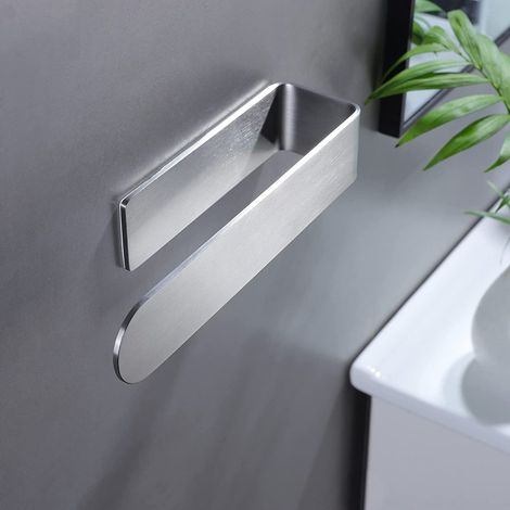 Porte-serviettes - Acier Inoxydable - Murale - 2 Barres Pivotantes - Pour Salle De Bain Cuisine Balcon - 1 Pièce (1/5)