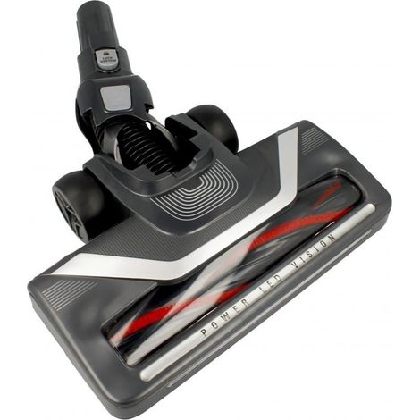 Electro-brosse Xforce pour aspirateur Rowenta – Brosse rotative avec axe et roulettes – Compatible modèles RH9611WO/4Q2, RH9637WO/4Q2, RH9638WO/4Q2