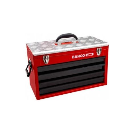 Boîte à outils Bahco 4 tiroirs métal robuste 59x31x43 cm