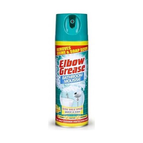 Spray detergente schiumogeno per il bagno al profumo di limone Elbow Grease da 400 ml