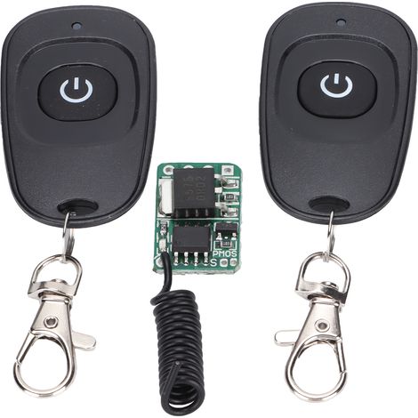 Interrupteur à Relais Intelligent avec Télécommande Sans Fil, Anti-Interférence pour Applications Industrielles et Sécurité (1/5)